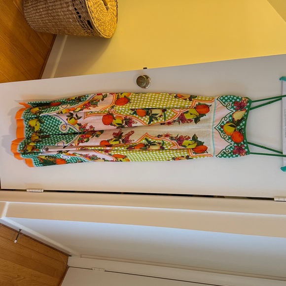 Alemais Lemonis Midi Dress LIKE NEW - Picture 5 of 8